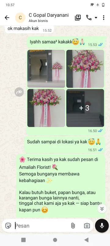 Pengiriman Karangan Bunga Jakarta Timur