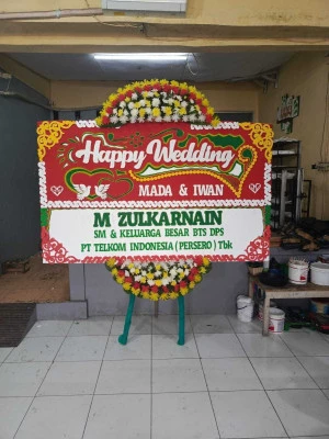 Papan Bunga di Jakarta Timur