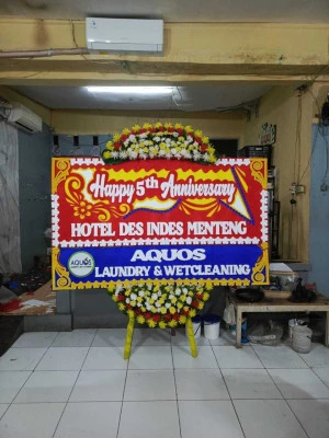 Papan Bunga di Jakarta Timur
