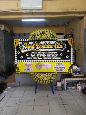 Papan Bunga di Jakarta Timur