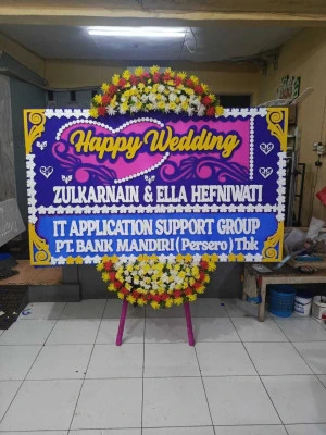 Papan Bunga di Jakarta Timur