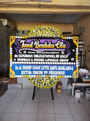 Papan Bunga di Jakarta Timur